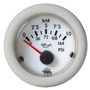 Guardian oil pressure gauge 0-10 bar white 24 V